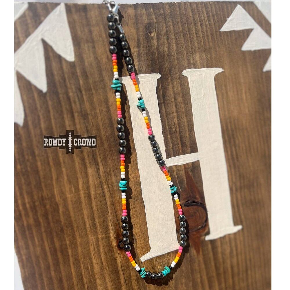 Briscoe Beaded Necklace | Colorful Western Beaded Jewelry